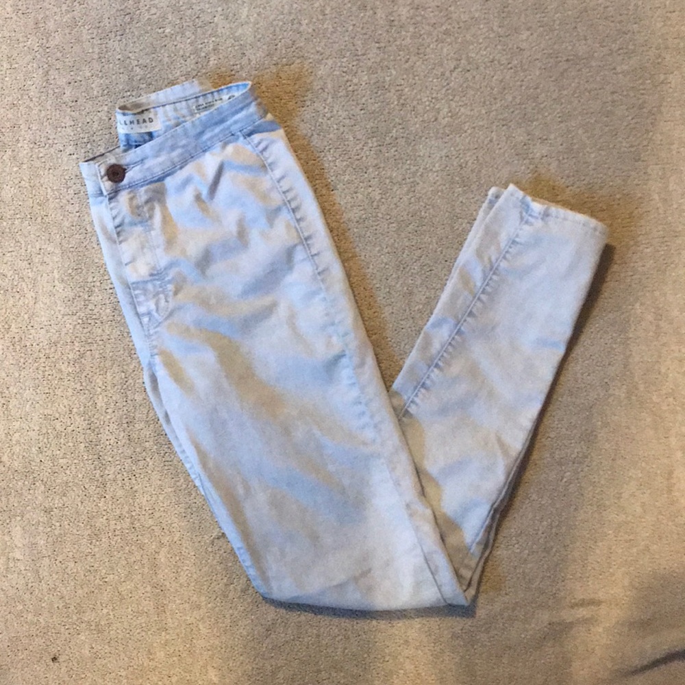 uber high rise skinny jeans